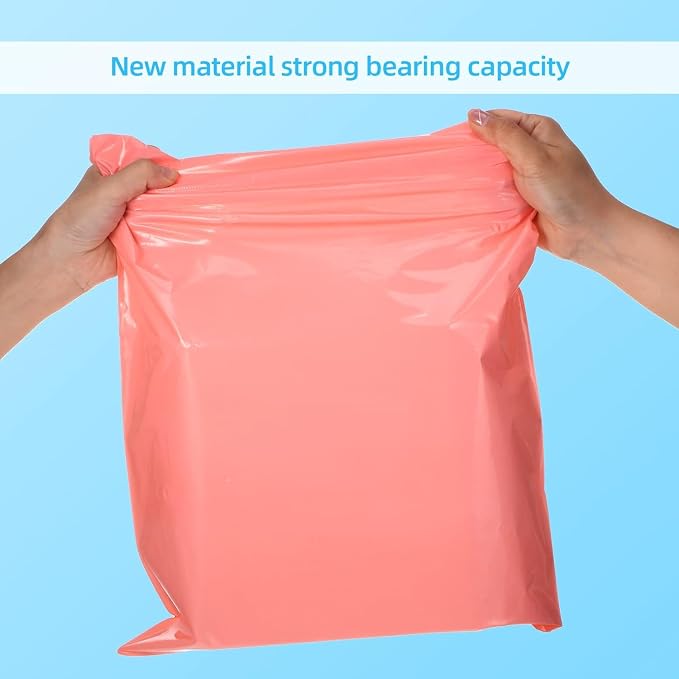 Outus 240 Pcs Poly Mailers Variety Size Pack Mailing Shipping Bags Assorted Sizes Shipping Envelopes Self Adhesive Waterproof and Tear Proof Packaging Bags for Clothing Book Gift(Mixed Color,6 Sizes)