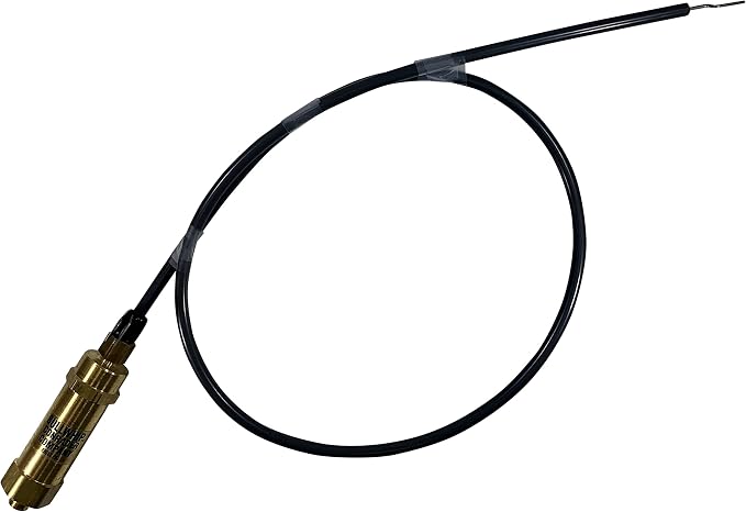 Throttle Control Mechanism for Gas Engine Air Compressors, Cable Whip Style (8HP - 16HP Engines, 18" Throttle Control Cable)