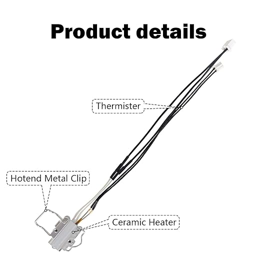 Kobra X Hotend Heating Assembly Kit 3D Printer Assembled Extruder Kits- for Anycubic Kobra X All Metal Hot End/Printhead Replacement with Base Clip Heater Cartridge Thermister Easy to Install