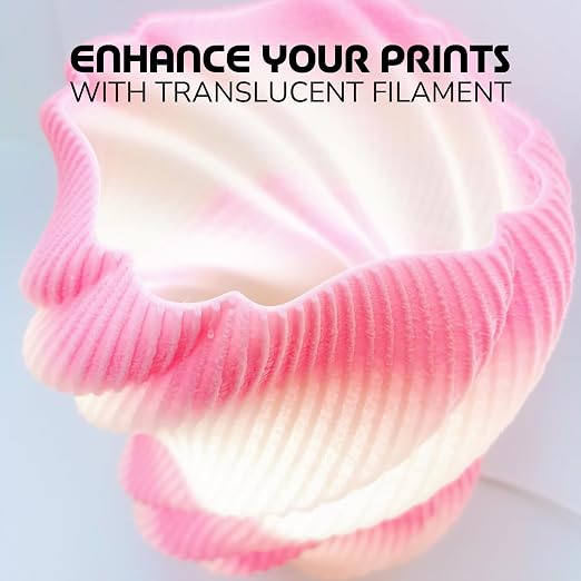 Polymaker Panchroma PLA Filament 1kg, Gradient 3D Printing Filament 1.75mm | Crystal Rose Quartz, Neatly Wound PLA for Easy Print & Smooth Feeding. Compatible with Bambu Lab & Most 3D Printers