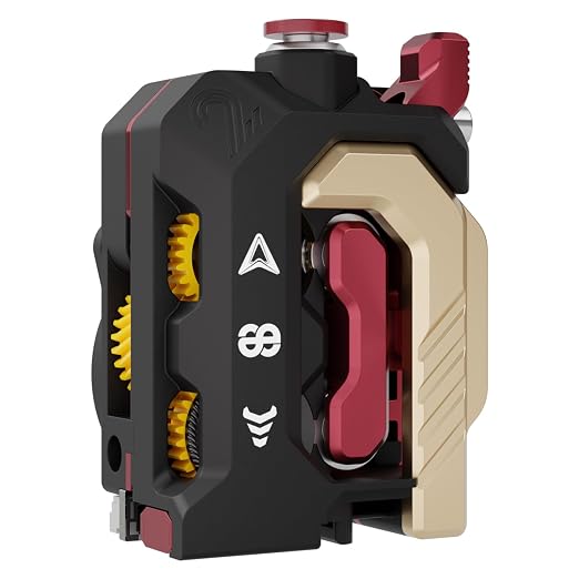 Creality DXC2 Extruder for Creality K2 K2 Pro K2 Plus 3D Printer, Patent Magnetic Snap Structure, Tool-Free Maintenance, Precision Cutter System, Dual-Gear Drive