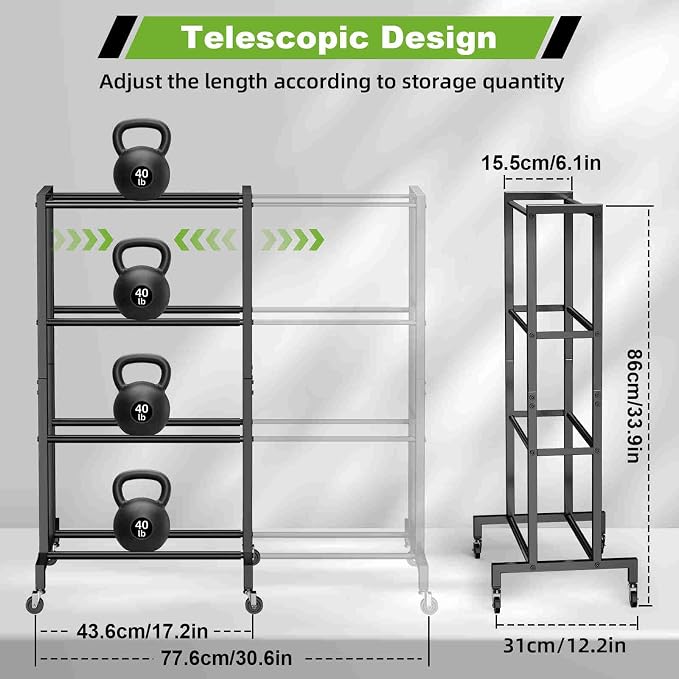 3D Printer Filament Storage Rack Stand, Rolling Filament Spool Holder Cart with Wheels, 4 Tier Expandable Heavy Duty Metal Shelf for 3D Printing Studio Workshop,1pcs Stand Only