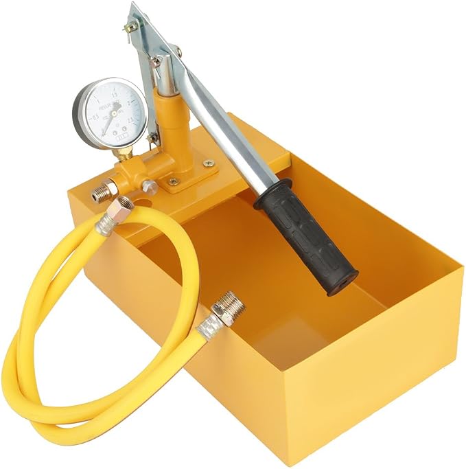 Hydrostatic Test Pump 2.5Mpa 25KG 13ml / time Manual Hydraulic Water Pressure Test Pump for Pipeline Pressure Test