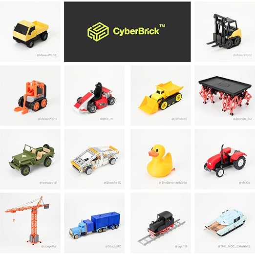 Original CyberBrick Hardware Remote Control Beginner Kit for Bambu 3D Printer (ZK004))