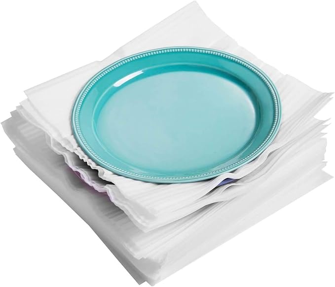 100 Thickened Cushion Moving Supplies Foam Wrap Pouches & Sheets, Bubble Wrap Alternative for Moving & Packing, Protect Mugs, Cups, Glasses, China, and Dishes, Packing supplies, Packing Cushion Foam