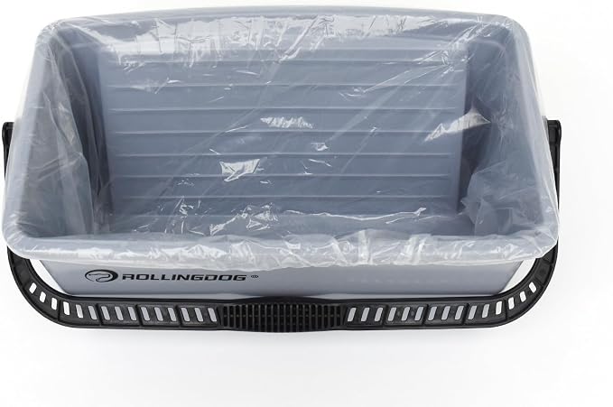ROLLINGDOG Exclusive Paint Bucket Liners - for Use with ROLLINGDOG 18 Inch Paint Roller Kit (Pack of 5)