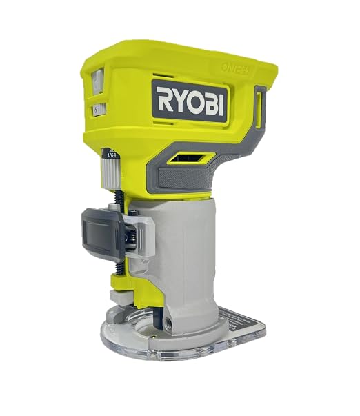 RYOBI ONE+ 18V Cordless Compact Fixed Base Router Tool Only (Battery Not Included) - PCL424B | Battery and Charger Sold Separately