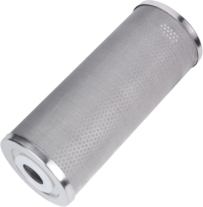 Stainless Steel Cleanable Wire Mesh Filter Cartridge 10”Length,4.5"OD(25 Micron)