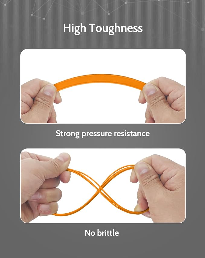 DURAMIC 3D PLA+ Printer Filament 1.75mm PLA Plus Neatly 2Kg Spool(2.2lbs) | PLA Pro Tougher and Stronger, Dimensional Accuracy Probability +/- 0.02mm Orange