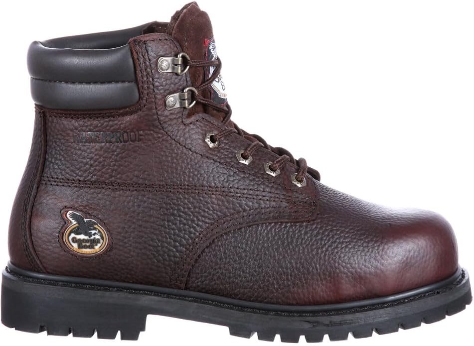 Georgia Boot Men's Oiler Steel Toe Waterproof Work Boots