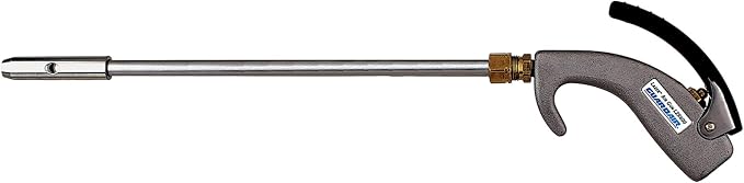Guardair LZR600036AA Lazer Series PalmSwitch Safety Air Gun, Aluminum Venturi Nozzle with 36" Extension and 1/4" FNPT Inlet, Lightweight All Metal Construction