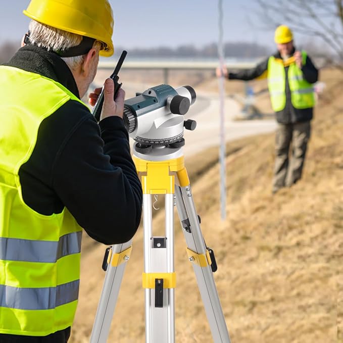 32x Automatic Transit Level AL32 Power Automatic Optical Level Auto Level | Self-Leveling Tool for Builders & Contractors | Excellent Accuracy | Water-resistant Measuring Instruments