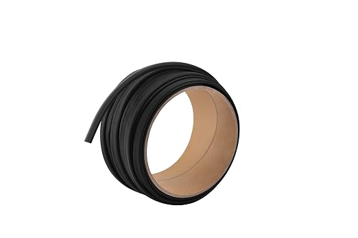 3/16" 33ft 3:1 Heat Shrink Tubing with Adhesive Lining - Marine Grade, Ideal for Home, Automotive, and Industrial Use - Black