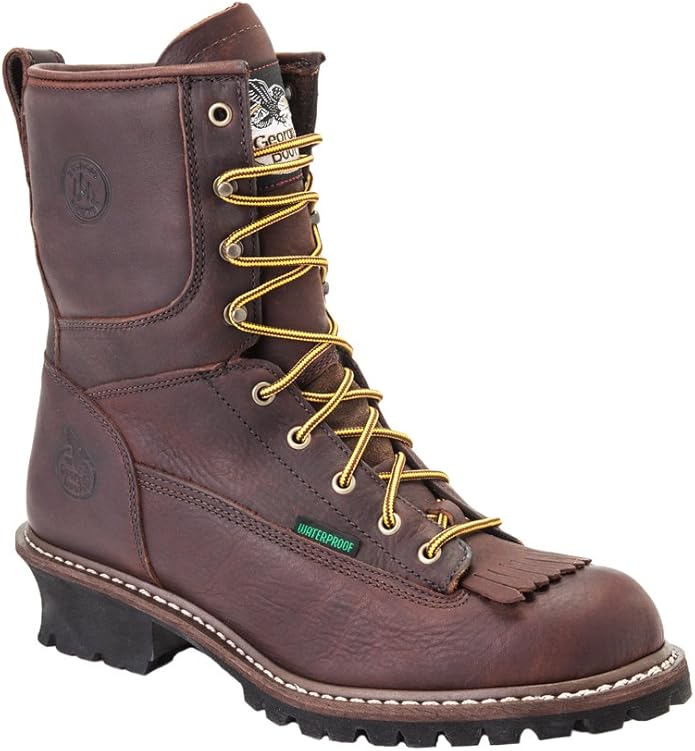Georgia Boot Men's Waterproof Lace-To-Toe Work Boots