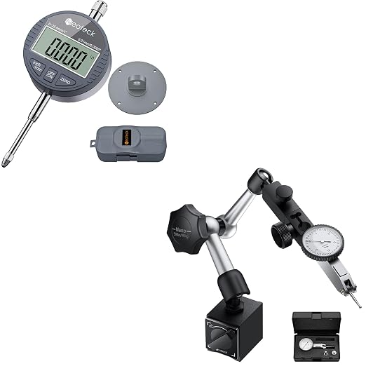 Neoteck 1'' Digital Indicator+0.03'' Test Indicator Set