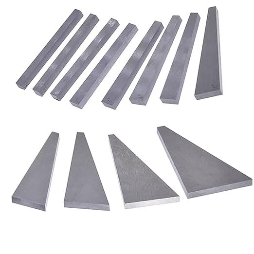Precision Angle Block Set 1/4, 1/2 1, 2, 3, 4, 5, 10, 15, 20, 25, 30 Degree Machinist Tools Milling Ground Gauge Angle Gage Inspection Block Set (12Pcs Angle Gauge Block)