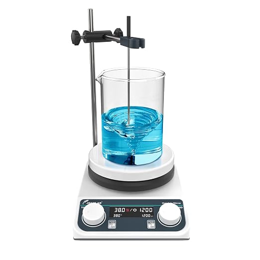 JOANLAB Digital Lab Hotplate Magnetic Stirrer 3L Hot Plate 200-1500rpm