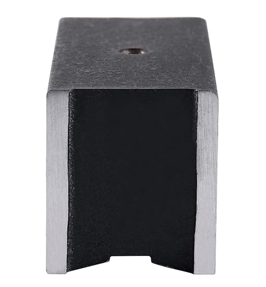 Accusize Magnetic Base, 264 lb Pull, Fine Adjustment (Pack of 2) | On/Off Switch, V-Groove Bottom, M8 x 1.25 mm Tapped Hole, 4.645" x 1.968" x 2.165", VMP_6010-0141FBA_2_PK