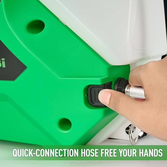 Battery Powered Backpack Sprayer 4 Gallon Battery Backpack Sprayer in Lawn and Garden with 36/65 PSI for Weed/Pest Control, Watering with A Protective Cover
