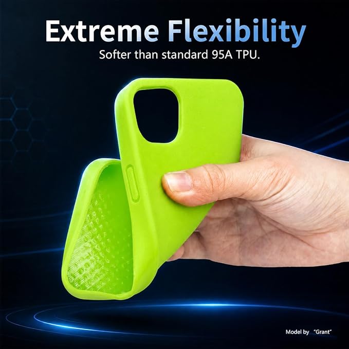 Siraya Tech Flex TPU Filament - 85A Shore, ISO 10993 Tested, High Flexibility & Toughness, High Flow & Speed, Moisture-Resistant Aluminum Bag - for Footwear, Wearables, Protective Gear (Green, 1kg)