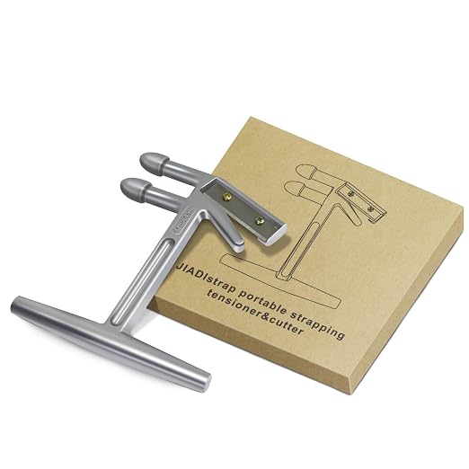 Heavy Duty Banding Strapping Tensioner & Cutter Manual Packaging Tools for 1/2"-3/4" Width Polyproplyn Poly Strap(Portable)
