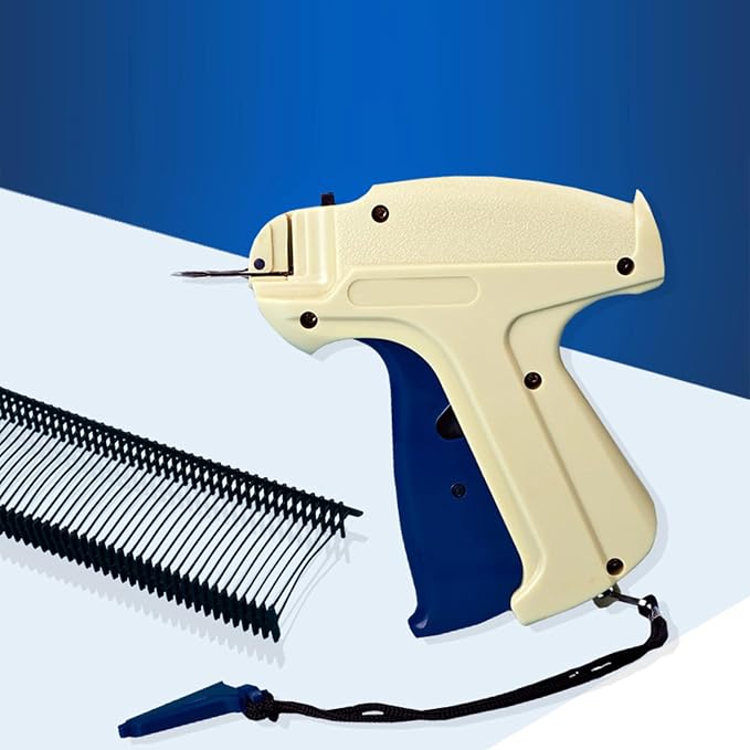 Clothing Tagging Gun Kit, Heavy Duty Durable ABS Price Tag Attachment for Shoe Retailers