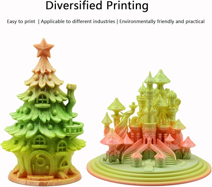 Silk Sunshine PLA 3D Printer Filament 1.75mm, 1kg Spool, High-Gloss Silk PLA in Bright Sunshine Color, Smooth Shiny Finish, 0.03mm Precision, Easy Printing, Ideal for Decorative Models