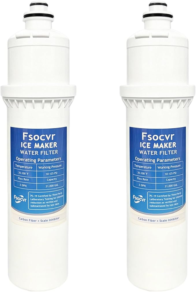 4HC-H Water Filter, Compatible with H9655-11, Filtration System H9320-51, H9320-52, and H9320-53, for Hoshizaki 4HC-H Replacement Water Filter Cartridge 2 Pack