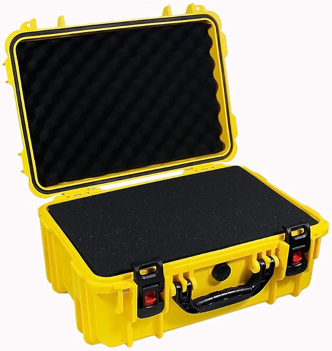 Waterproof Hard Shell Case with DIY Customizable Foam Insert 19 x 14 x 8in