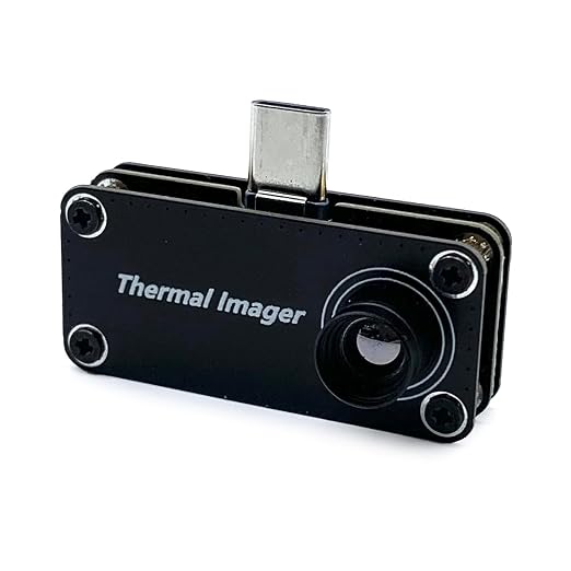 TIOP01 Type-C Thermal Camera for Android 32x32-20℃~1000℃ | clear imaging, accurate temperature detection, easy to use for daily inspection and quick fault checking