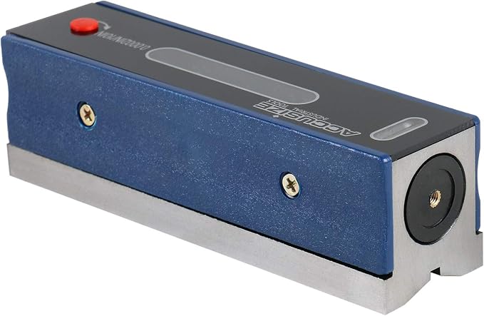 Accusize Industrial Tools 6 inch Master Precision Level in Fitted Box, Accuracy 0.0002''/10'', S908-C684 | Accuracy 0.0002"/10", V-Groove Base, Cross Test Vial, Insulating Grip, Cast Iron