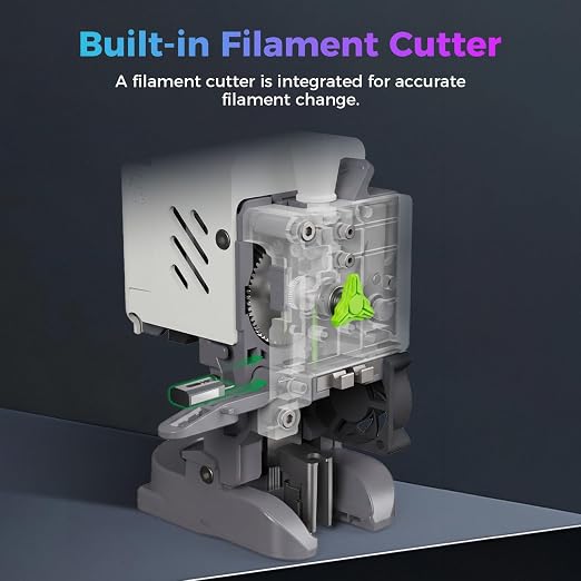 Creality Official SPARKX i7 Extruder, Original i7 Combo Extrusion Assembly with Quick-Swap Extruder Lever, 4-in-1 PTFE Adapter and Built-in Filament Cutter, 3D Printer Parts for Creality SPARKX i7