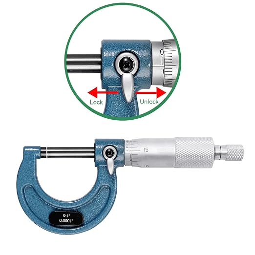 HDLNKAK Outside Micrometer Set 0-4" +Dial Indicator Bore Gauges 2"-6"/0.001" Extender Dial Bore Gauges, Cylinder Bore Gauges Measurement, Bore Gauge Set Ensuring Precision for Machinist