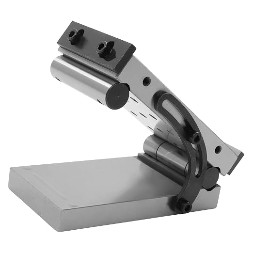 findmall Accuracy Sine Plate 6" Length x 3-1/4" Width x 1-7/8" Height | Hardened Tool Steel HRC 58-62, for Machine Shop Tool Room Inspection