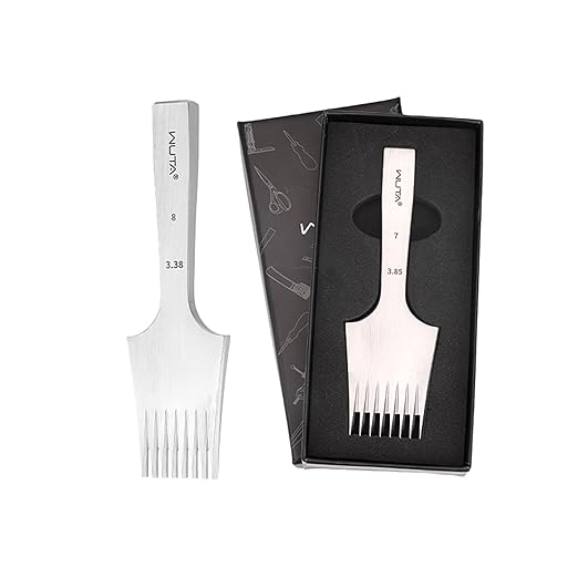 WUTA Leather Chisel All-Polished Die-Steel Puncher French Style Pricking Iron Sharp Leather Punching Tool Kits