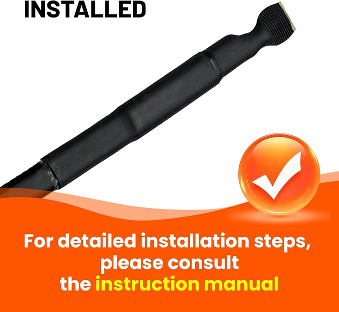 Universal End Seal Kit for Self-Regulating Heat Cable, Heat Shrink End Termination Kit for Heating Cable, Moisture-Proof Seal for Roof & Gutter De-Icing