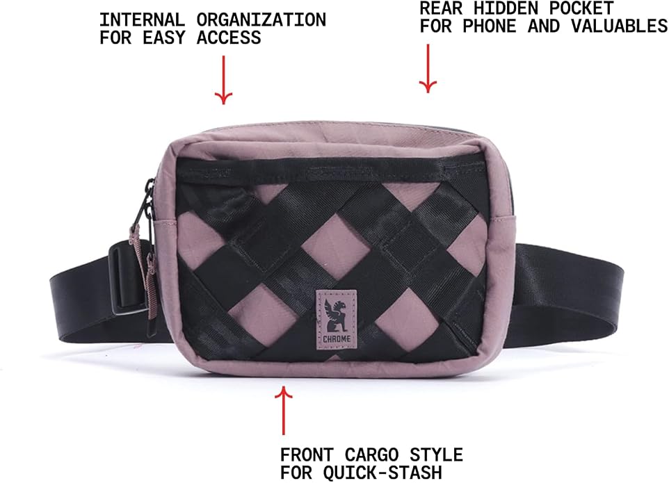 Chrome Industries Barrage Sling Bag – Crossbody Backpack for Women and Men w/Quick Release Buckle