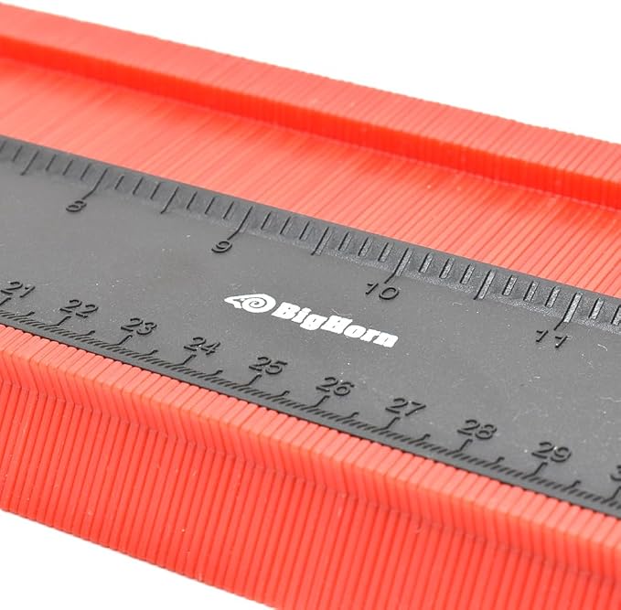 Big Horn 19062 20 Inch Plastic Contour Gauge Duplicator