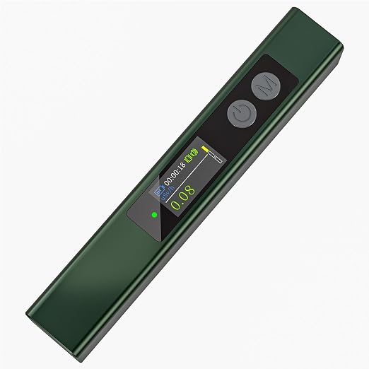 Professional Radiation Detector Geiger Counter Portable GM Tube X-Ray Gamma Beta Radiation Meter Real-Time Dosimeter with Vibration & Sound Alarm USB-C Rechargeable for Home Industrial Emergency Use