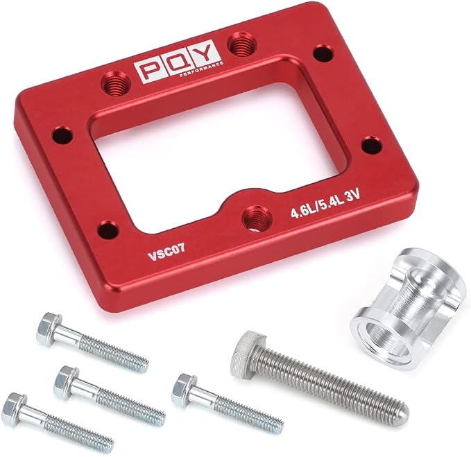 Engine Valve Spring Compressor Tool Compatible with Ford Mustang GT 4.6L 5.4L 3V Explorer Trac Magnetic Screw Retainer Red