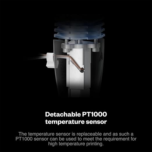 Phaetus Rapido Hotend 2F Black 1.75mm UHF PT1000