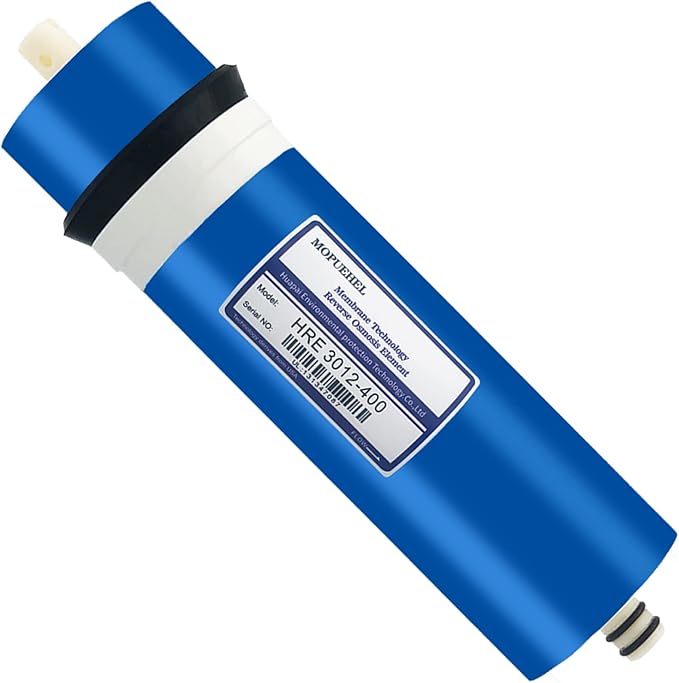 400 GPD RO Membrane, Reverse Osmosis Membranes, RO Buddie/RODI Membrane/RO Membrane Replacement Cartridges, for DIY RO Water System & Maple Syrup Reverse Osmosis System (1 Pack)