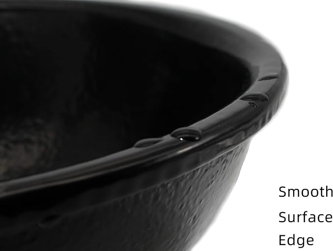 Automatic Livestock Water Bowl, Cast Iron Push Paddle Waterer for Cattle, Horse, Goat & Pig, Heavy Duty Outdoor Metal Automatic Drinking Bowl, 0.55 Gal