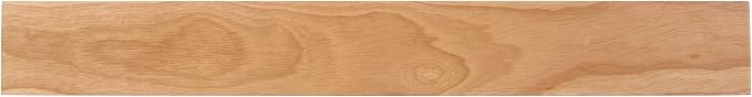 Mercer Culinary Rubberwood Magnetic Bar, 18 Inch x 2-3/8 Inch x 3/4 Inch, Brown