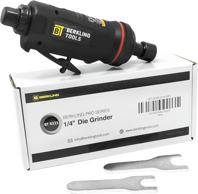 1/4" Air Die Grinder Straight and Right Angle Bundle