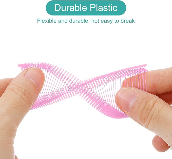 uxcell 5000pcs 0.8 Inch(20mm) Micro Tagging Gun Fasteners, Tag Pins Clothing Tagging Barbs Attachments Plastic Garment Price Tag Barb for Clothes, Pink