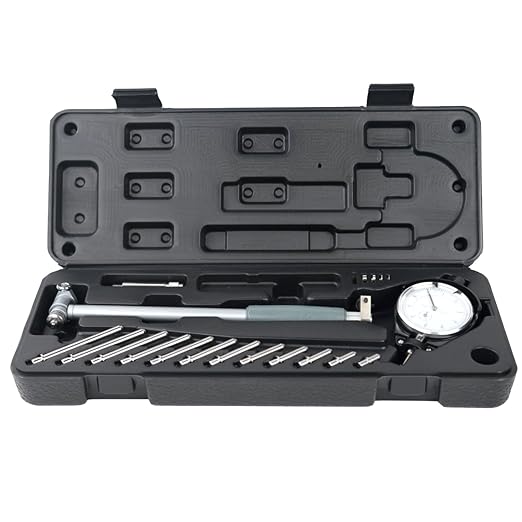 HDLNKAK Dial Indicator Bore Gauges 2“-6”/0.001", Extender Internal Diameter Gauge, Cylinder Bore Gauge Measurement, Bore Measurement Instrument Ensuring Precision for Machinists.