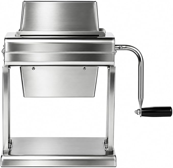 Commercial Manual Meat Tenderizer, 40-Blade Heavy Duty Stainless Steel Butcher Machine for Steak, Chicken, Pork, Lamb, Easy Clean, Large Feed Port for Restaurant, Butcher Shop & Home Use