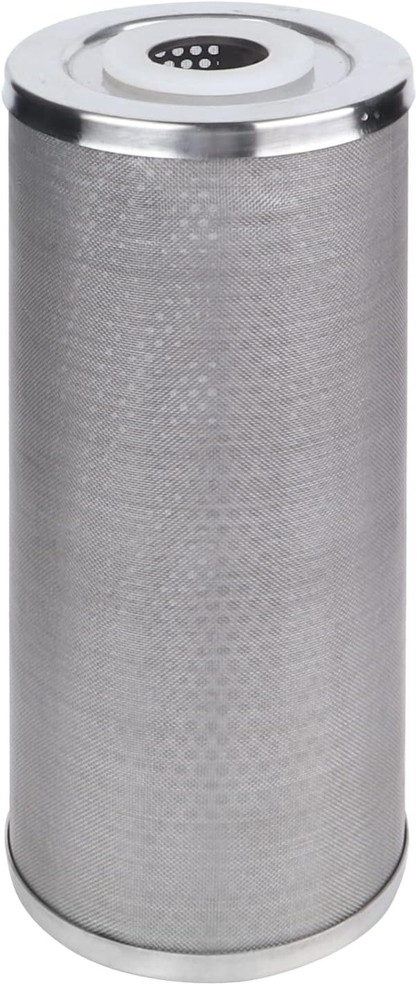 Stainless Steel Cleanable Wire Mesh Filter Cartridge 10”Length,4.5"OD(10 Micron)