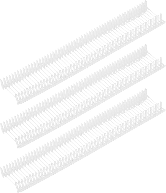 uxcell 5000pcs Standard Tagging Gun Fasteners 12mm Tagging Barbs Pins PP Plastic Tag for Price Tagging Gun, Clothing Tags Gun Attachments for Clothes Bag Fabric, White